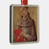 St. Anthony van Padua Metalen Ornament (Rechts)