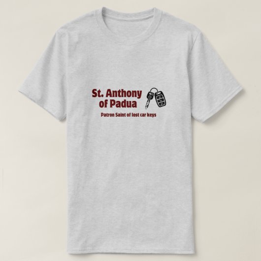 St. Anthony van Padua T-shirt (Design voorkant)