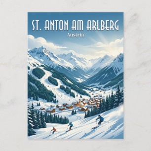 St. Anton am Arlberg Oostenrijk Briefkaart