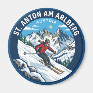 St. Anton am Arlberg Oostenrijk Magneet