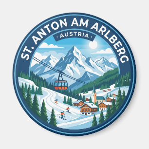 St. Anton am Arlberg Oostenrijk Magneet