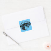 St. Anton Autriche logo bleu ski autocollants (Enveloppe)