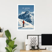 St Anton Ski Print 1 (Thuiskantoor)