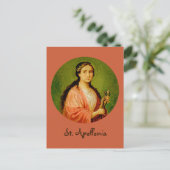 St. Apollonia (BLA 001) Carte postale #2 (Debout devant)