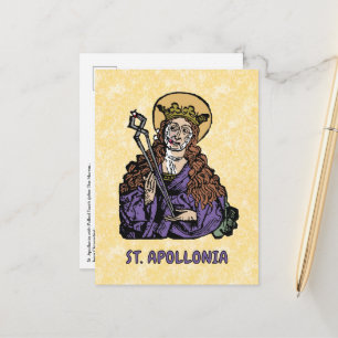 St. Apollonia met pulled Tooth (Neurenberg) Briefkaart
