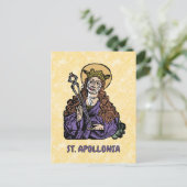 St. Apollonia met pulled Tooth (Neurenberg) Briefkaart (Staand voorkant)