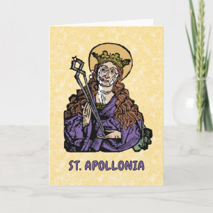 St. Apollonia met pulled Tooth (Neurenberg) Kaart