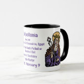 St. Apollonia met pulled Tooth (Neurenberg) Mok (Voorkant rechts)