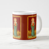 St. Apollonia (VVP 001) Jumbo Café Mug #2 (Devant droit)