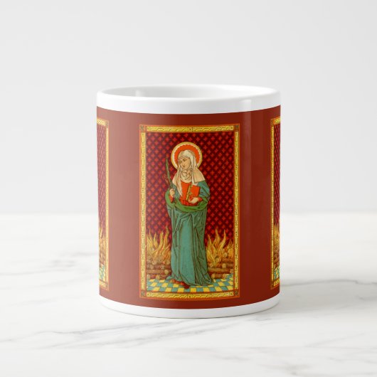 St. Apollonia (VVP 001) Jumbo Café Mug #2 (Devant)