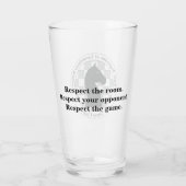 St. A's Chess Club Boire du verre (Dos)