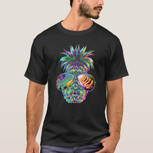 St Augustine 2023 Pineappel Zonnebril Vacatie Fa T-shirt (Voorkant)