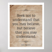 St. Augustine #4 Poster (Voorkant)