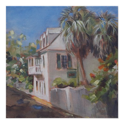 St. Augustine Aviles Street Florida Perfect Poster (Voorkant)