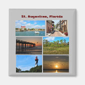 St. Augustine Beach, Florida Magneet (Voorkant)