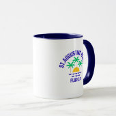 St Augustine Beach Floride Café Mug (Devant droit)