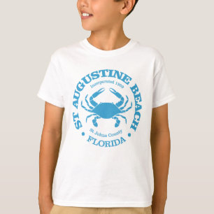 St Augustine Beach (krab) T-shirt