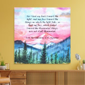 St. Augustine Canvas Print (Insitu (Woonkamer))