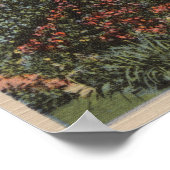 St. Augustine, FL - Aviles St. in het Oud-Spaans Poster (Hoek)