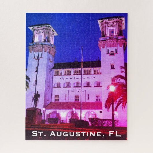 St. Augustine, FL - Hotel Alcazar Legpuzzel (Verticaal)