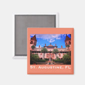 St. Augustine, FL - Ponce de Leon Magneet (Voorkant / Achterkant)