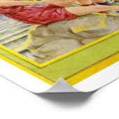 St. Augustine Florida 1920s illustratie Poster (Hoek)