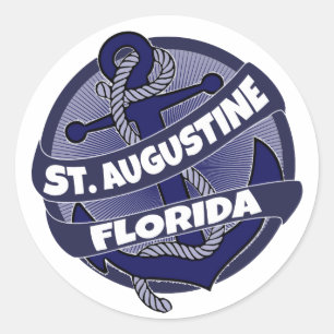 St. Augustine Florida anker stickers