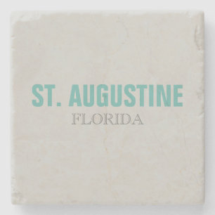 St. Augustine Florida Beach Style Stone Onderzette Stenen Onderzetter