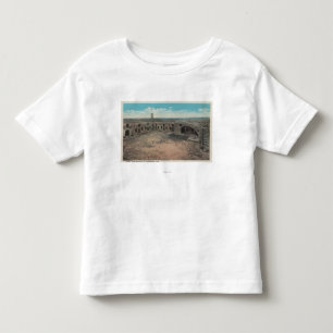 St. Augustine, Florida - Bird's Eye of Ft. Mario Kinder Shirts