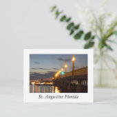 St Augustine Florida Briefkaart (Staand voorkant)
