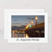 St Augustine Florida Briefkaart (Voorkant / Achterkant)