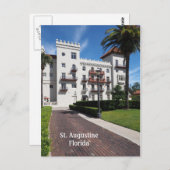 St. Augustine Florida Briefkaart (Voorkant / Achterkant)