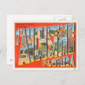 St. Augustine Florida Briefkaart (Voorkant / Achterkant)