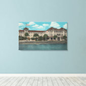 St. Augustine, Florida - Buitenzijde Canvas Afdruk (Insitu (Houten vloer))