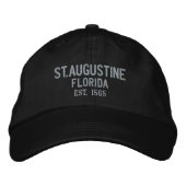 St. Augustine Florida Casquette de baseball brodé (Devant)