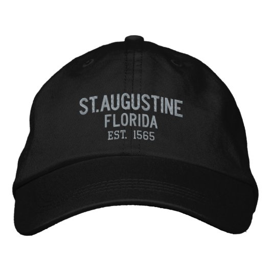 St. Augustine Florida Casquette de baseball brodé (Devant)