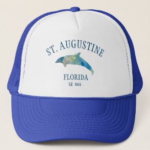 St Augustine Florida Dolphin Trucker Pet
