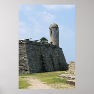 St. Augustine Florida fort castillo de san marcos Poster