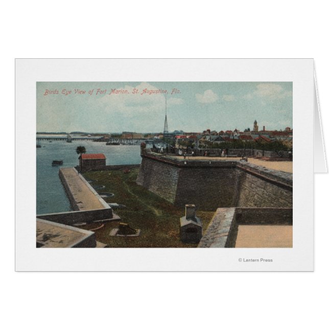 St. Augustine, Florida - Ft-antenne. Marion (Voorkant Horizontaal)