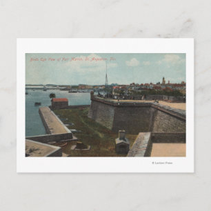 St. Augustine, Florida - Ft-antenne. Marion Briefkaart