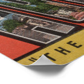 St. Augustine, Florida - Grote Letter Scenes 2 Poster (Hoek)