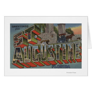 St. Augustine, Florida - Grote letterscènes