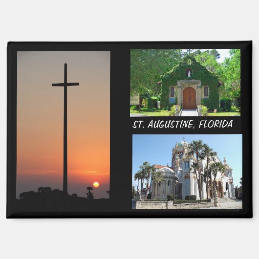 St. Augustine, Florida Magneet (Voorkant)