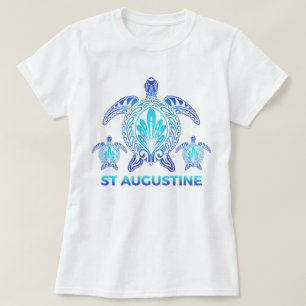St Augustine Florida Ocean Zee Turtle Souvenirs T-shirt