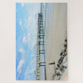 St. Augustine, Florida strand pier Legpuzzel (Verticaal)