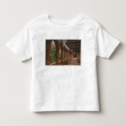 St. Augustine, Florida - Uitzicht van Hotel Ponce  Kinder Shirts (Voorkant)