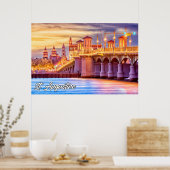 St. Augustine, Florida, Verenigde Staten Poster (Keuken)