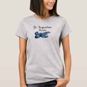 St Augustine Florida Zee Schildpad T-shirt