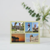 St. Augustine, Floride Carte postale (Debout devant)