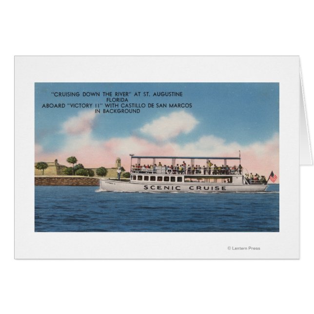 St. Augustine, Floride - Vue de la victoire (Devant horizontal)